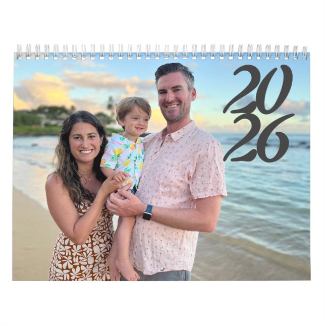 2026-Personligens fotokalender Kalender (Omslag)