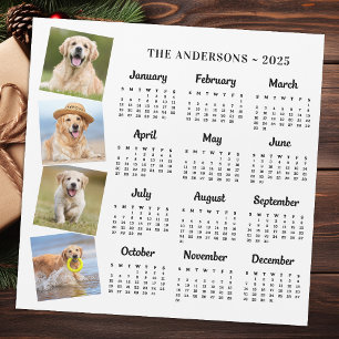 2026-Personligens Pet Hund-fotokalender
