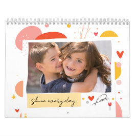 2026 Photo Calendar Motivational Shine Every Day Kalender