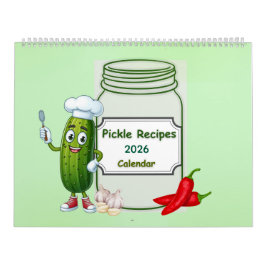 2026 Pickle-kalender med recept Kalender