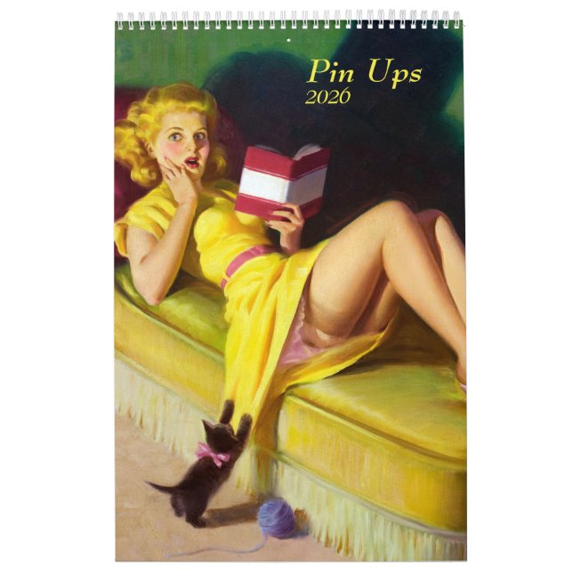 2026 Pin Up Calendar Kalender (Omslag)