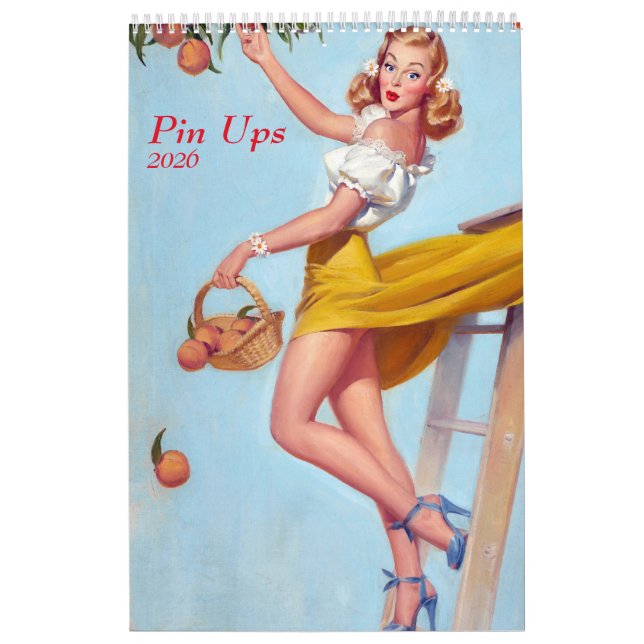2026 Pin Up Calendar Kalender (Omslag)