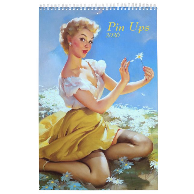 2026 Pin Up Calendar Kalender (Omslag)