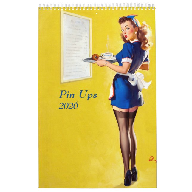 2026 Pin Ups Kalender (Omslag)
