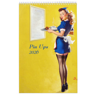 2026 Pin Ups Kalender