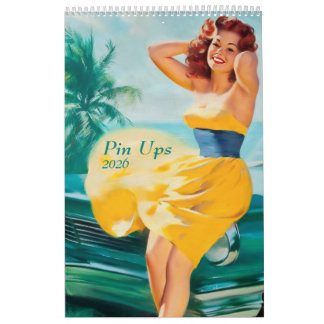 2026 Pinup-kalender Kalender