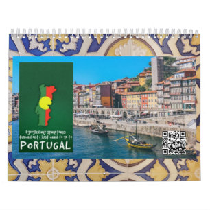 2026 Portugals kalender Fullt Foton i Färg