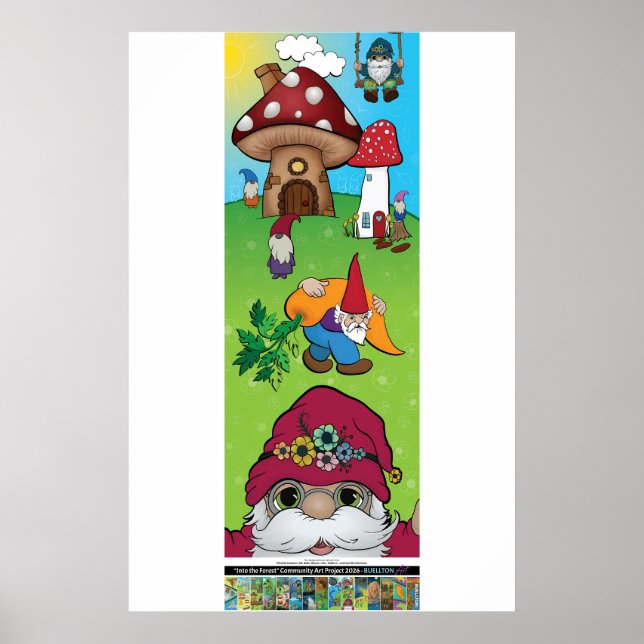 2026 Poster - Buellton’s Gnomes!  (Framsidan)