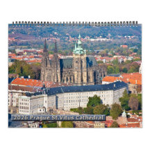 2026 Prag - St. Vitus-katedralens kalender