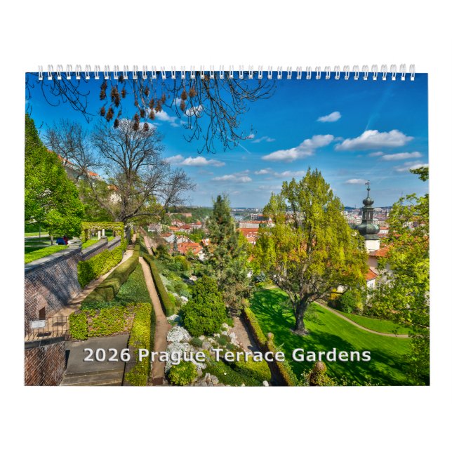2026 Prag - Terrass Trädgårdar Kalender (Omslag)