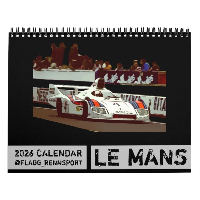 2026 RACING CALENDAR KALENDER (Omslag)