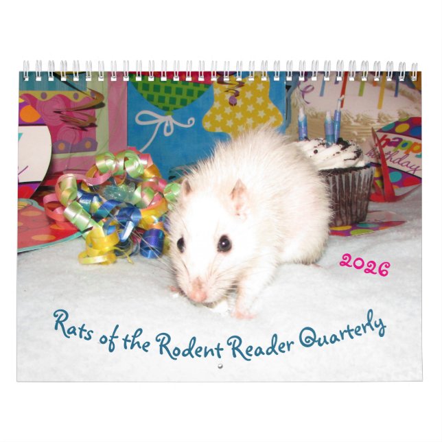 2026 RATS of the Rodent Reader Calendar B Kalender (Omslag)