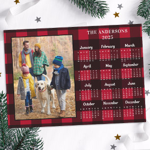 2026 Red Buffalo Play Personlig Photo Calendar