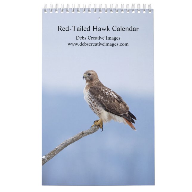 2026 Red-Tails Hawk Kalender (Omslag)