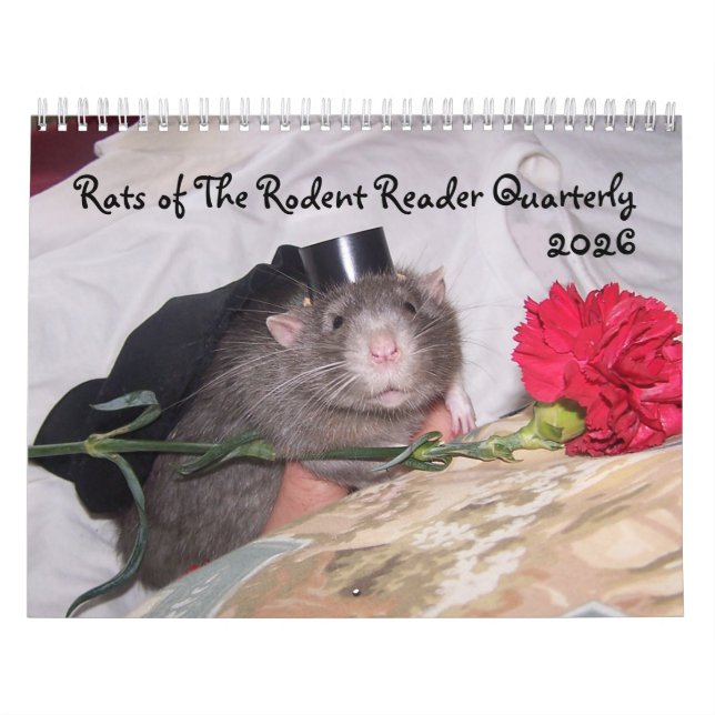 2026 Rodent Reader Calendar H Kalender (Omslag)
