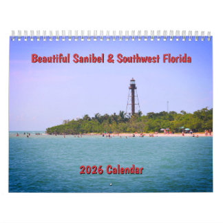 2026 Sanibel & Southwest Florida Wall Calendar Kalender