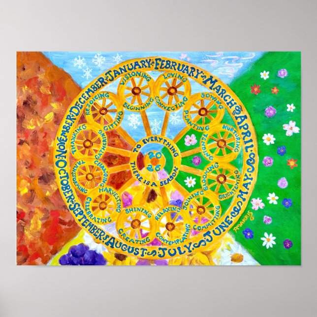 2026 Säsongskalender Poster (Framsidan)