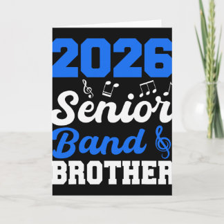 2026 Senior Nd Bror Cl Av 2026 Förälder Examen Kort