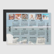 2026 Sex Bilder Strandkalender Magnet