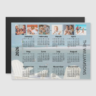 2026 Sex Bilder Strandkalender Magnet 