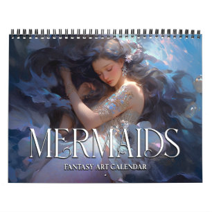 2026 Sjöjungfruar 2 Fantasy Art Calendar Kalender