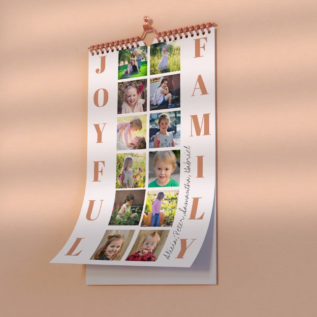 2026 skapa din egen familj med fotokollage kalender (Skapare uppladdad)