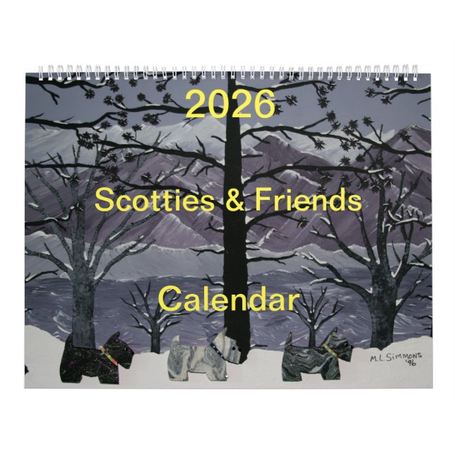 2026 Skotska och vänner Kalender (Omslag)