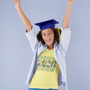 2026 Skräddarsydd Foto Examens T-Shirt