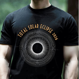 2026 Solförmörkelse T-Shirt