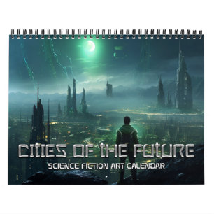 2026 städer i framtiden 4 Science fiction Kalender