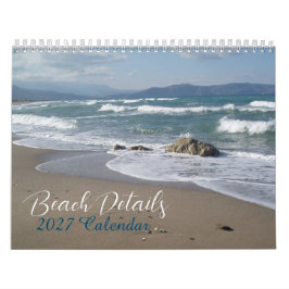 2026 Strandscener Kalendarium Kalender