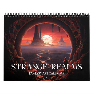 2026 Strange Realms 4 Fantasy Art Calendar Kalender