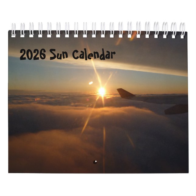 2026 Sun Calendar Kalender (Omslag)
