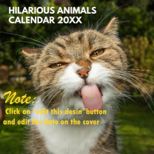 2026 Superskoj Animals Personlig Kalender