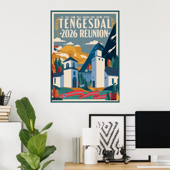 2026 Tengesdal Familjesammankomst Poster (Hemmakontoret)