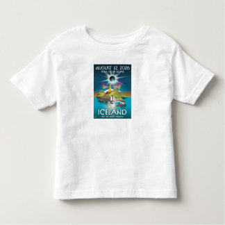 2026 total eclipse in Iceland - t-shirt