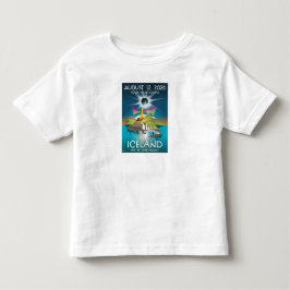 2026 total förmörkelse i Island - t-shirt