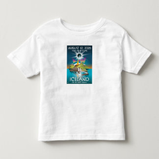 2026 total förmörkelse i Island - t-shirt