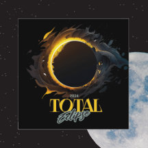2026 Total solförmörkelse Kosmisk svart