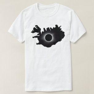 2026 Totalt Solar Eclipse Ísland Land T-Shirt
