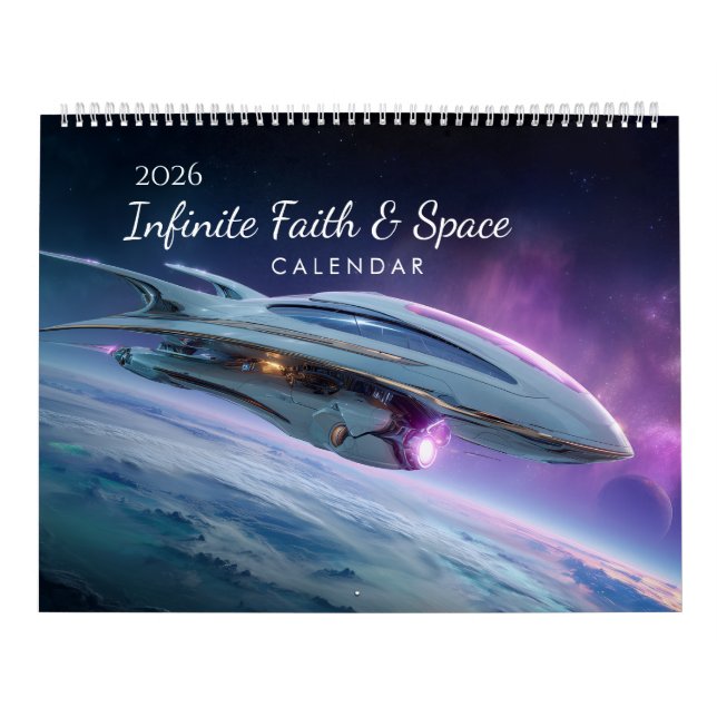 2026 Trosbibelvers Rymdväggkalender  Kalender (Omslag)