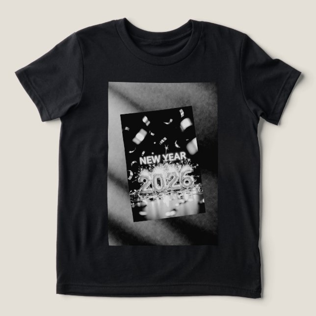 2026 Ungdoms Tri-Blend T-Shirt - Festlig Barntröja (Design Framsida)