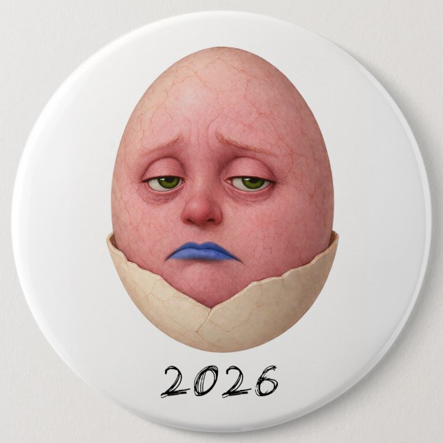 2026 Uppdelning Extra Stor Märke Knapp (Framsida)