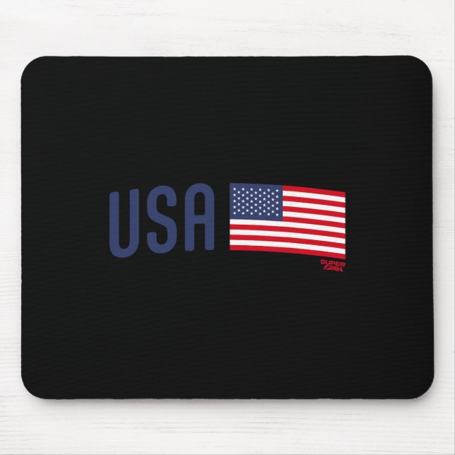 2026 Usa Fotboll Fan Världscupen _2  Musmatta (Framsidan)