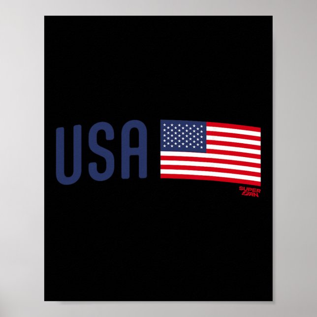 2026 Usa Fotboll Fan Världscupen _2  Poster (Framsidan)