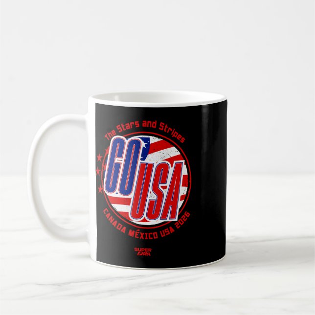 2026 USA Fotboll Fan Världscupen  Kaffemugg (Vänster)