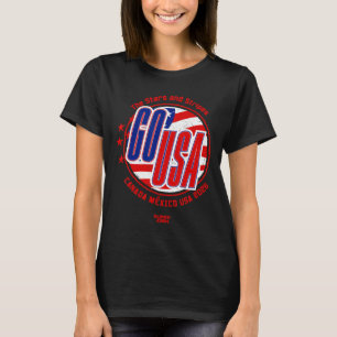 2026 Usa Fotboll Fan Världscupen T Shirt