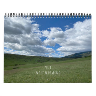 2026 Varg, Wyoming Scenery Calendar Kalender