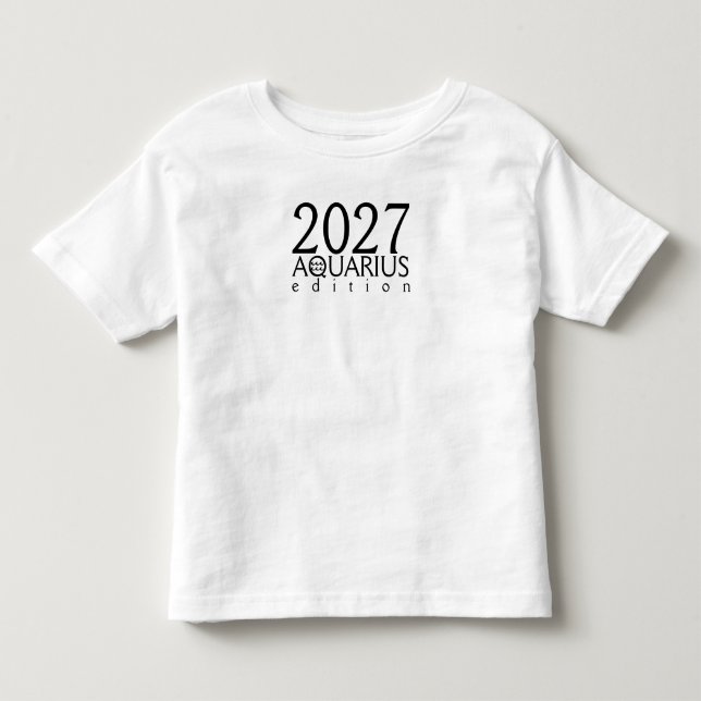 2026 Vattumannenedition med symbol T Shirt (Framsida)