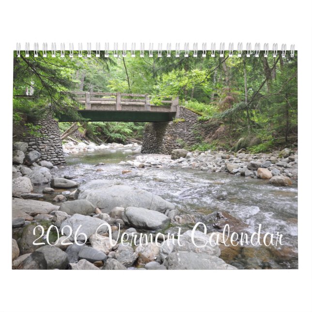 2026 Vermont - Kalender (Omslag)